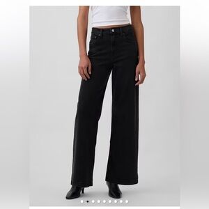 GAP High Rise Stride Wide-Leg Jean